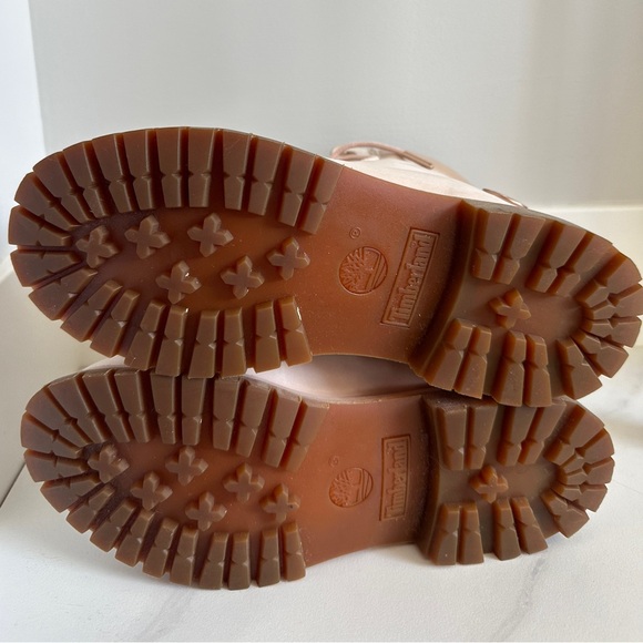 Timberland Leather Boots in Blush Pink Sz 7 - Picture 12 of 12